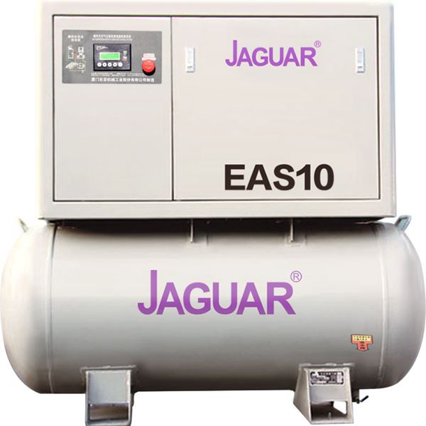 Silent Combined 7.5kw Screw Air Compressor with Tank and Dryer